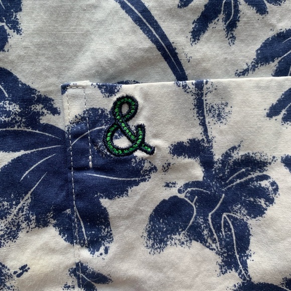 Paisley & Gray Slim Fit Men’s Floral Button-Down Shirt - Picture 3 of 8